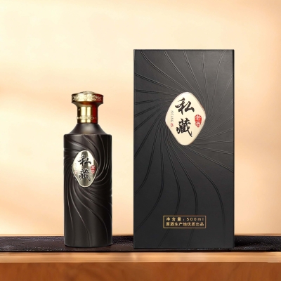 贴牌酒瓶-黑